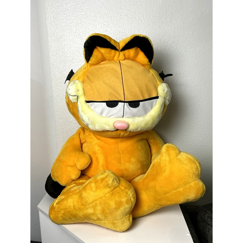 Vintage HUGE Garfield Plush 44" Play by Play Stuffed Animal Jumbo